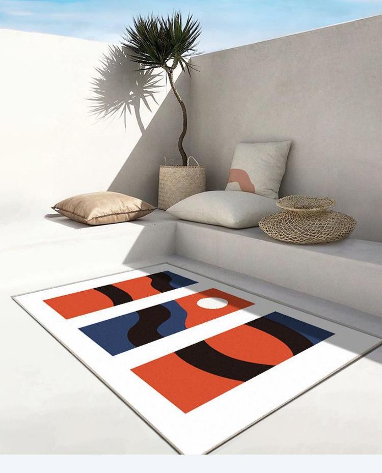 Modern Minimalist Living Room Carpet Gomaki