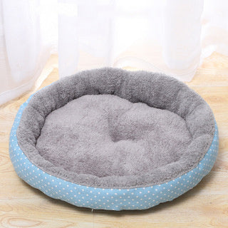 Soft Round Pet Bed Gomaki Shop