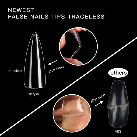 Miss Bloom Stiletto Nail Tips Gomaki