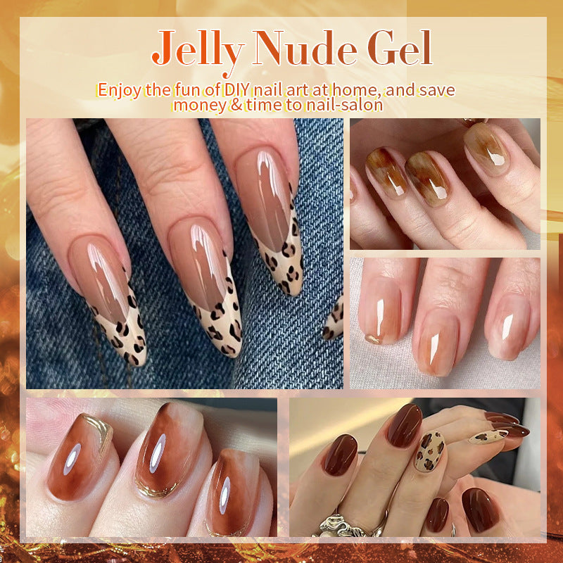 Born Pretty Jelly Nude Gel Nail Polish Gomaki
