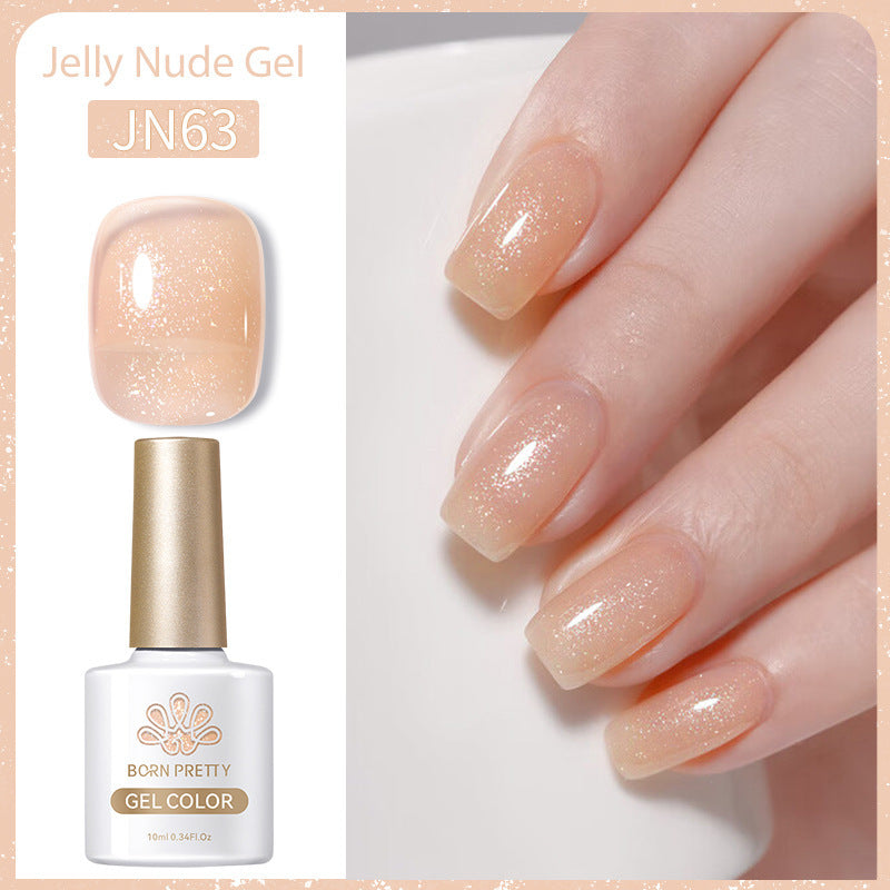 Born Pretty Jelly Nude Gel Nail Polish Gomaki