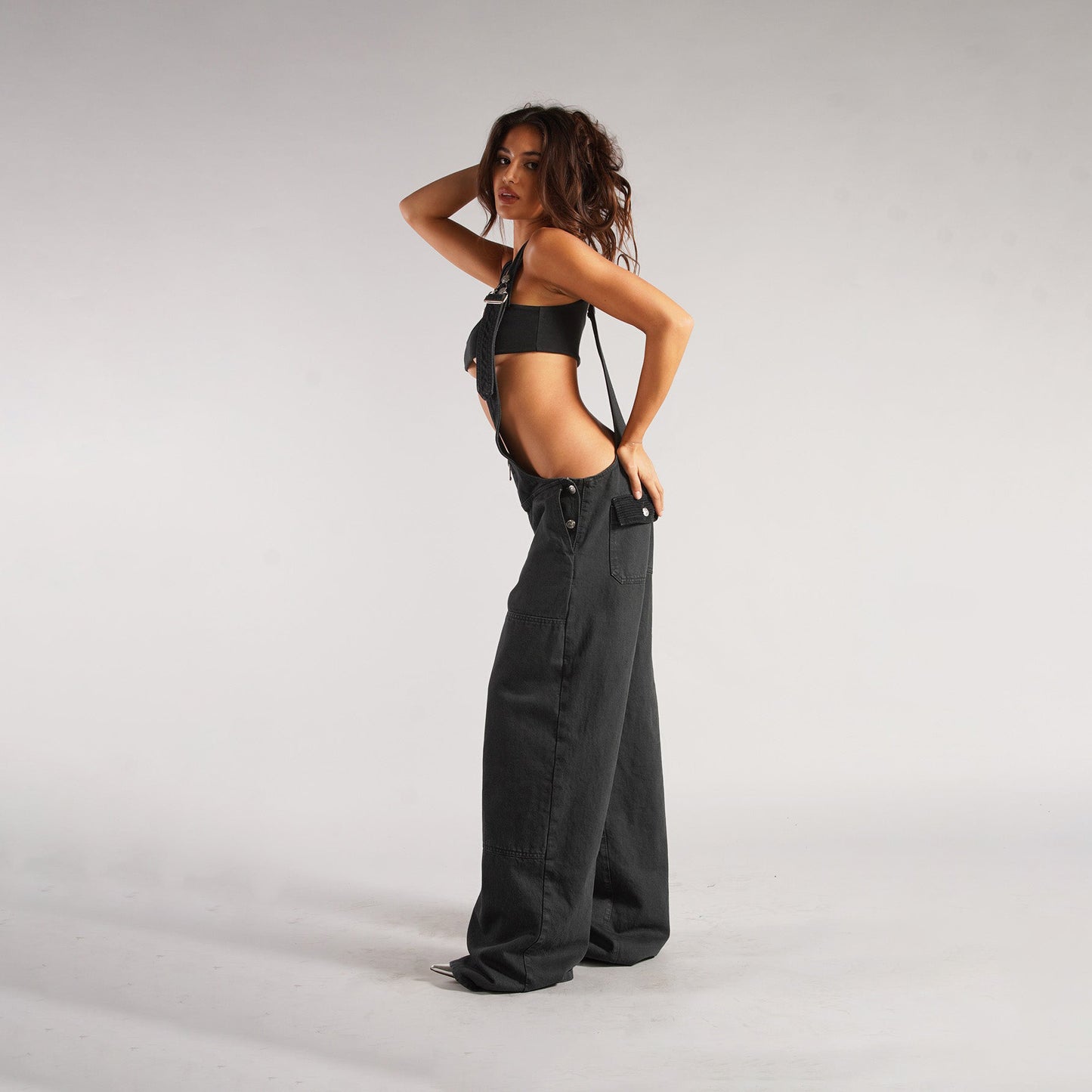 Women Baggy Denim Overalls
