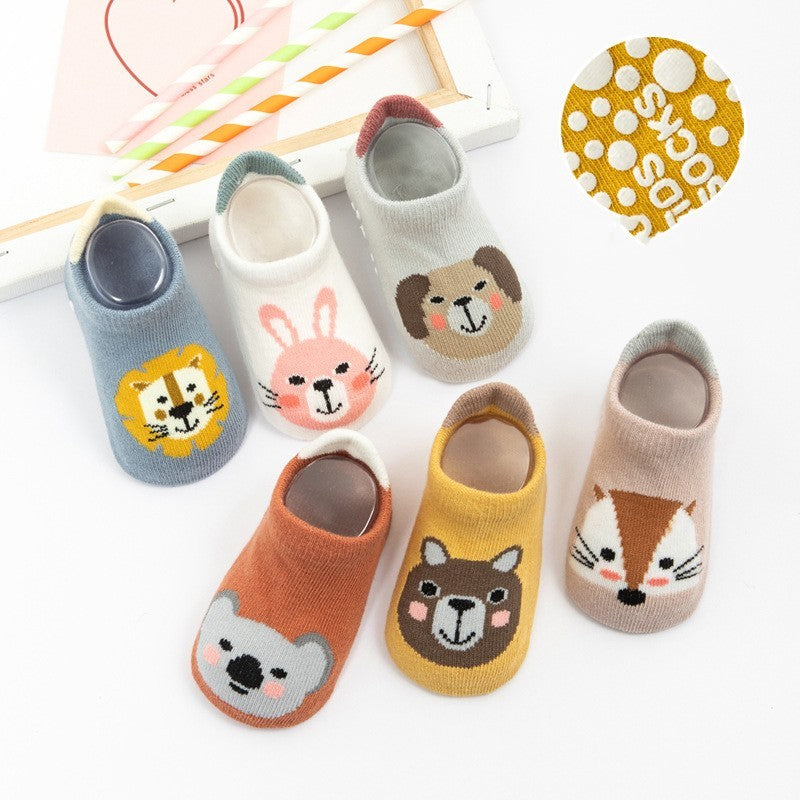 Baby Anti Slip Animal Socks Gomaki