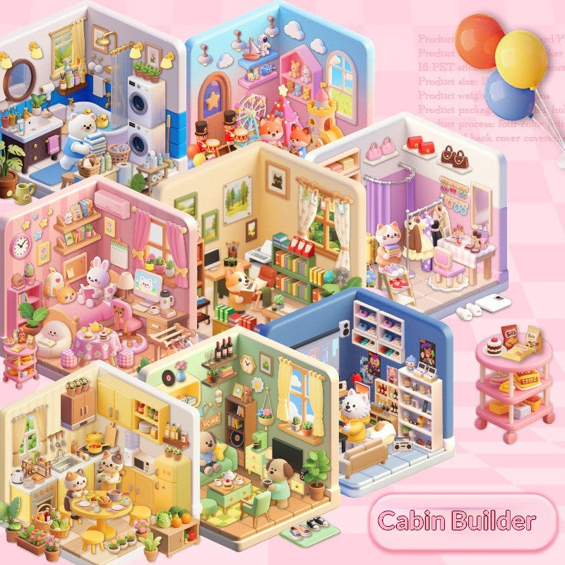 Libro di adesivi Montessori Gomaki Kids