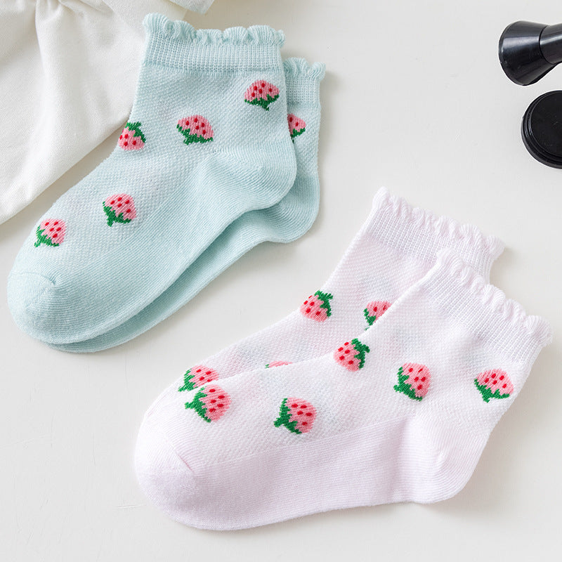 Baby and Toddler Cotton Socks Set Gomaki