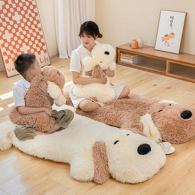 Giant Plush Dog Floor Cushion Gomaki Shop