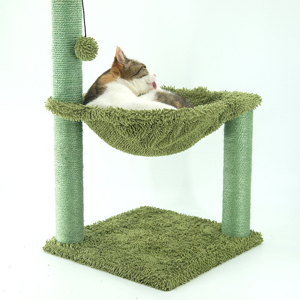 Sisal Cactus Cat Tree Scratching Posts Gomaki