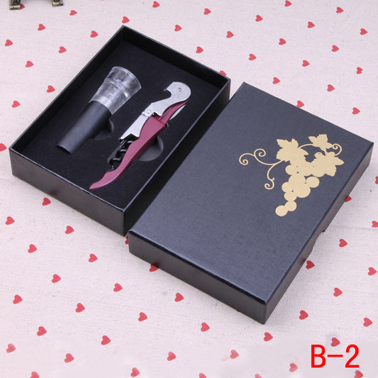 Luxury Wine Opener and Stopper Gift Set Gomaki