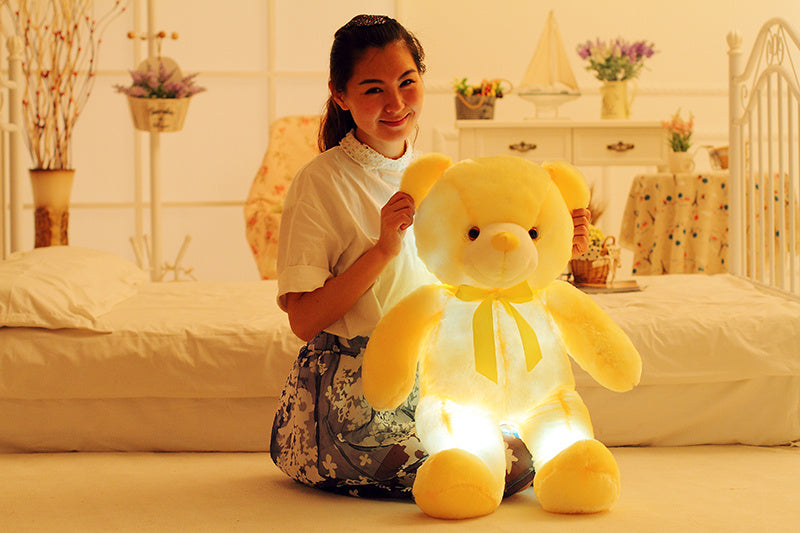 Orsacchiotto di peluche con luce LED Gomaki
