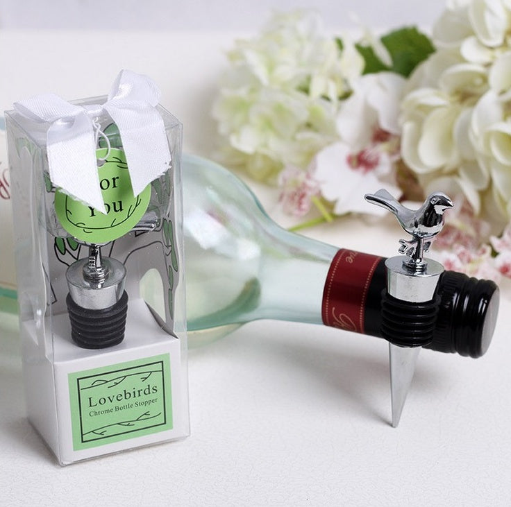 Bouchon de bouteille de vin décoratif en métal Gomaki