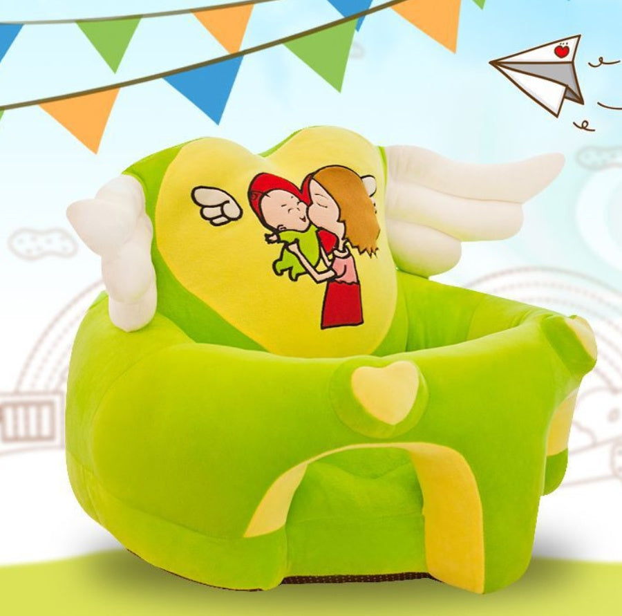 Plush Baby Sofa Seat with Support Wings Gomaki