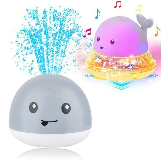 Whale Spray Bath Toy With LED Lights And Music Gomaki