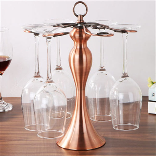 Luxury Rotating Wine Glass Holder Gomaki
