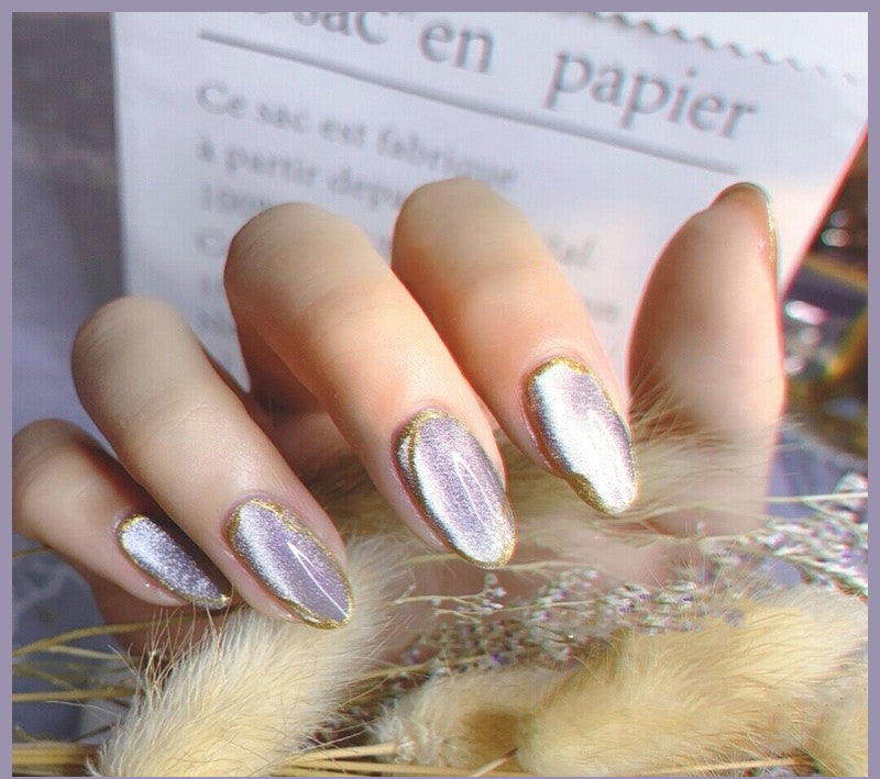 Iridescent Mermaid Gel Nail Polish Gomaki
