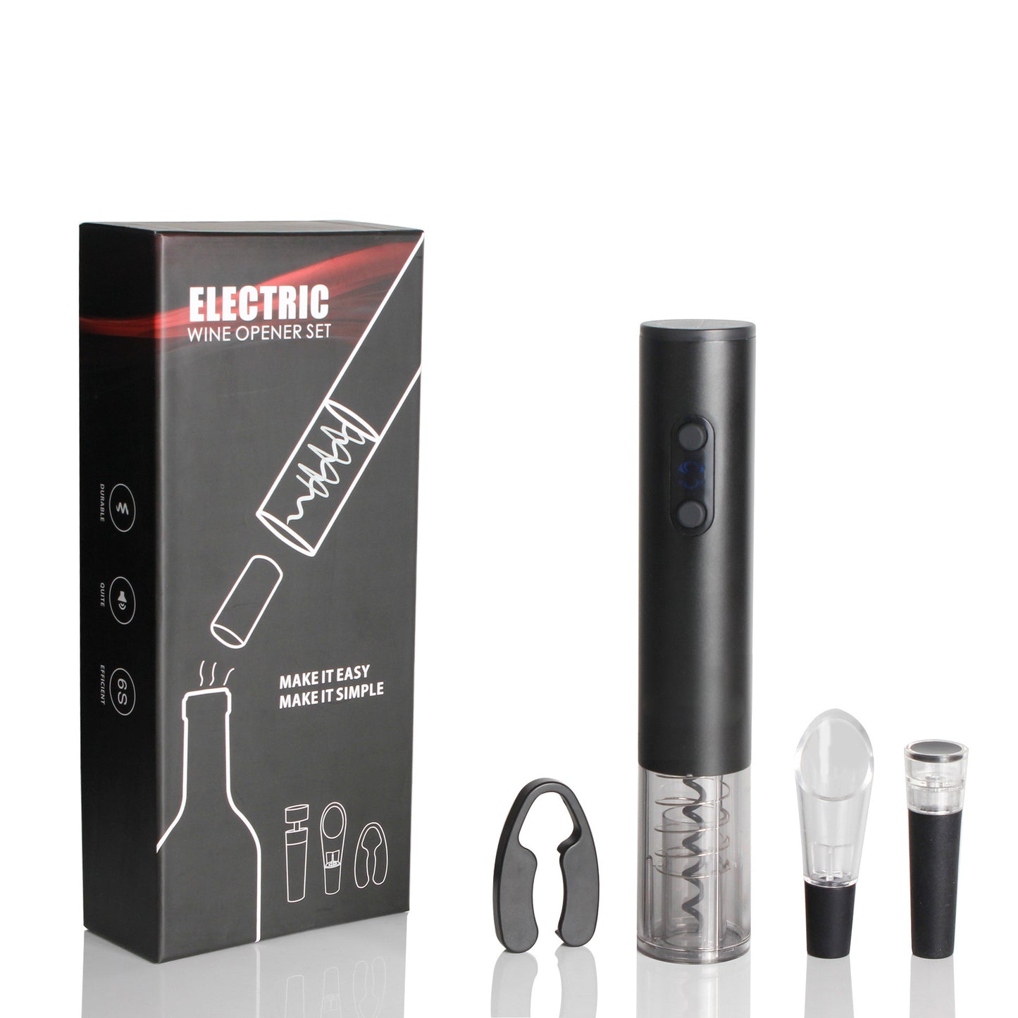 Electric Wine Opener Gift Set Gomaki