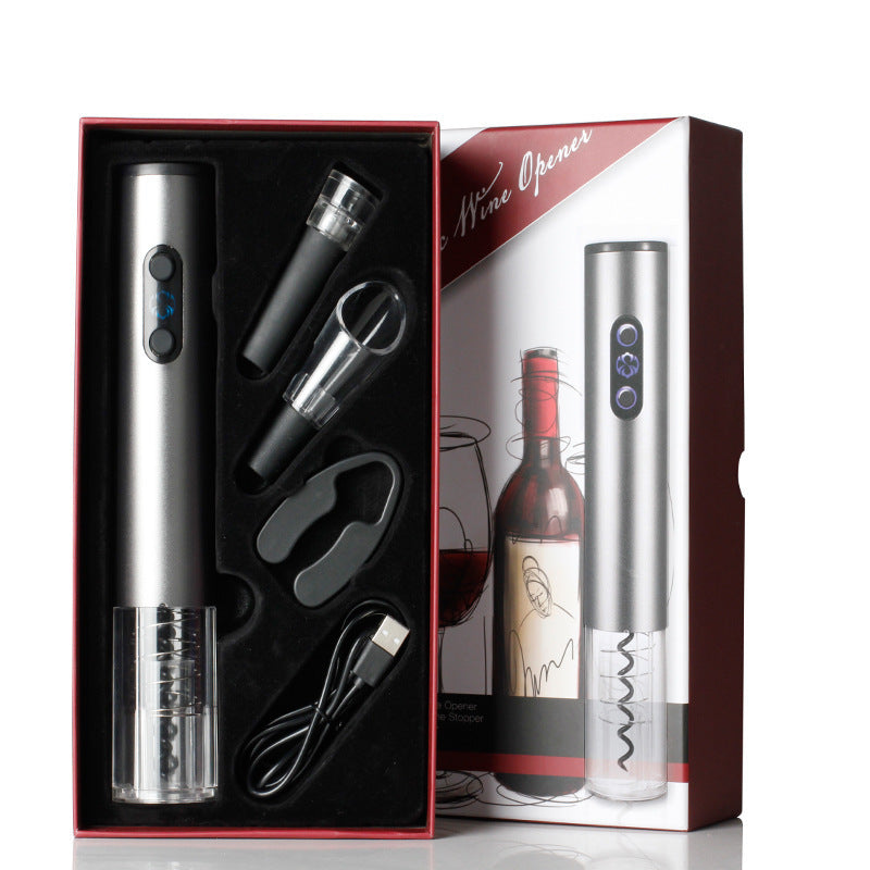 Electric Wine Opener Gift Set Gomaki