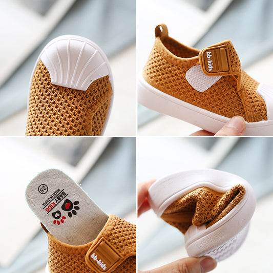 Breathable Knit Slip On Sneakers for Kids Gomaki
