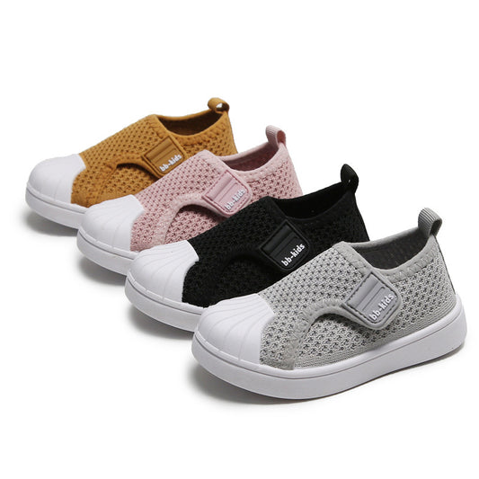 Breathable Knit Slip On Sneakers for Kids Gomaki