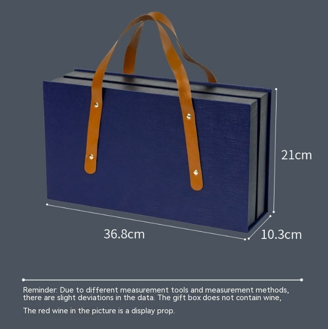 Coffret de présentation de bouteilles haut de gamme Gomaki pour une présentation élégante du vin