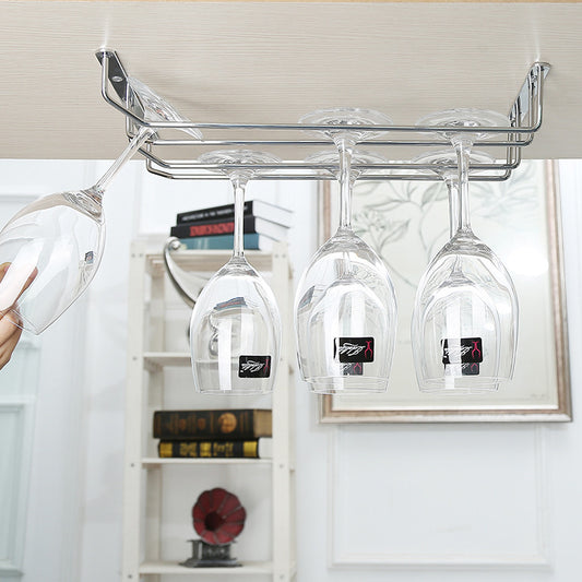 Under Cabinet Wine Glass Rack Gomaki