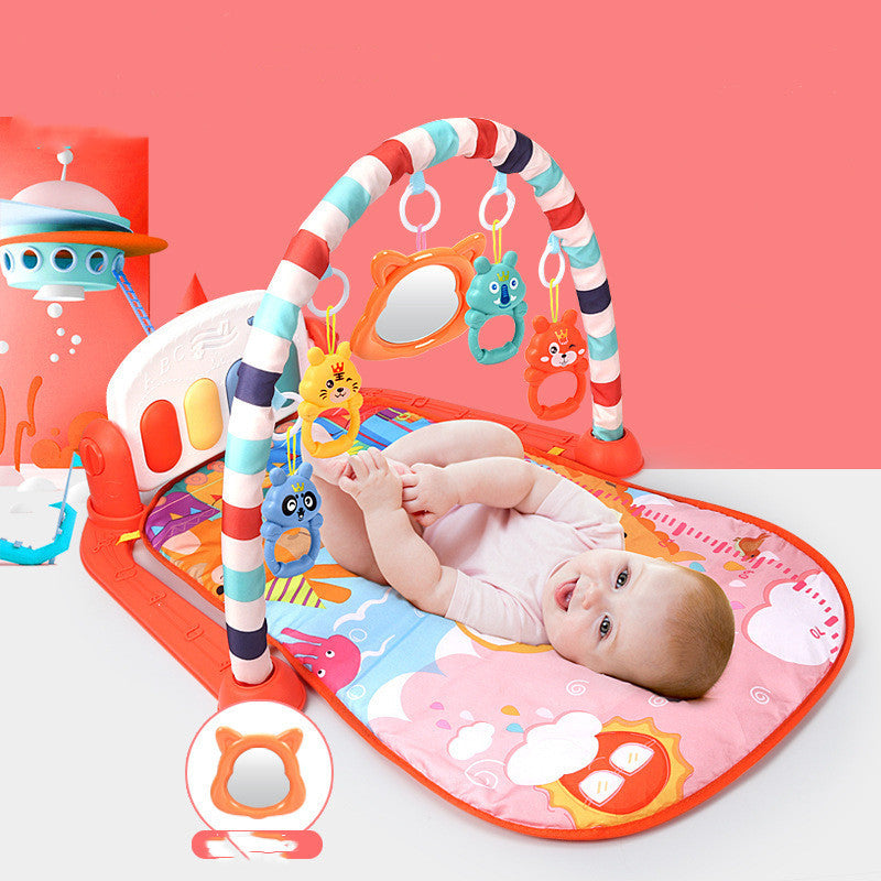 Montessori Inspired Baby Play Gym and Piano Activity Mat Gomaki