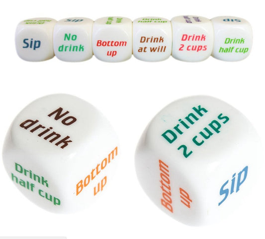 Drinking Game Dice Gomaki