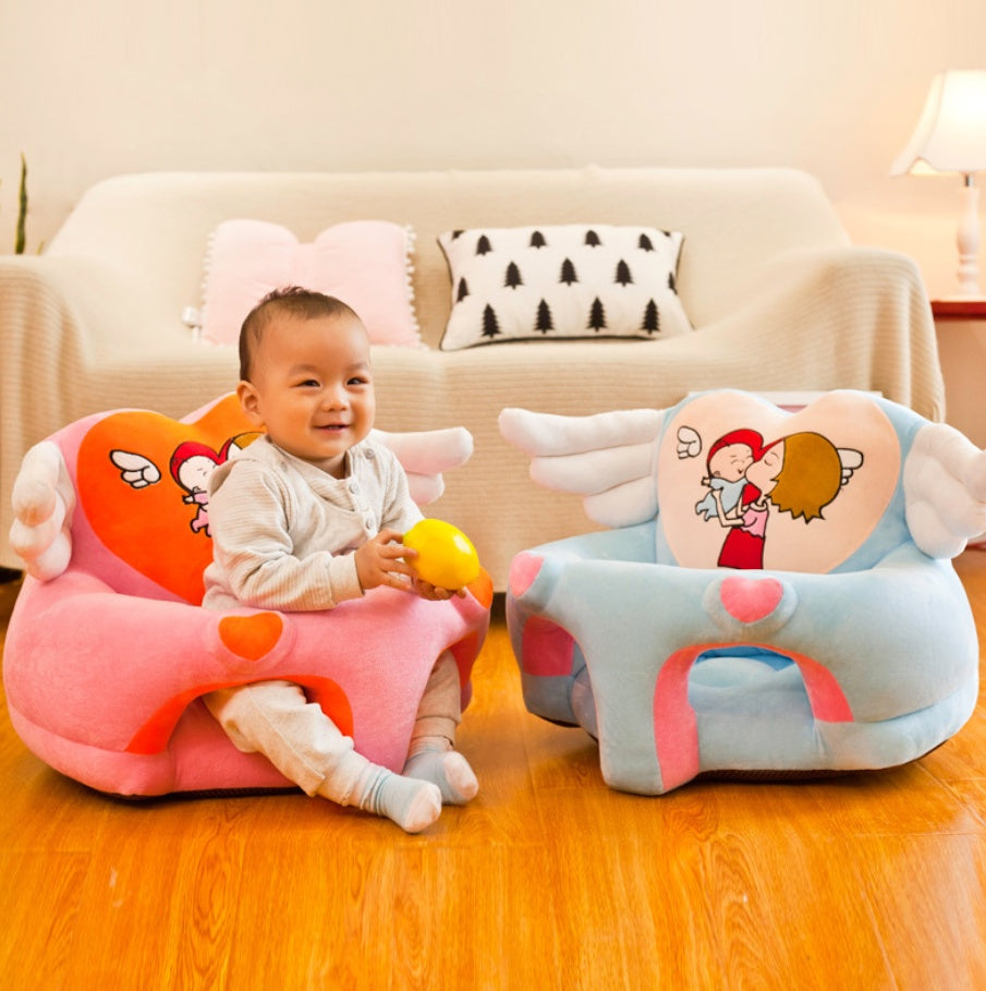 Plush Baby Sofa Seat with Support Wings Gomaki