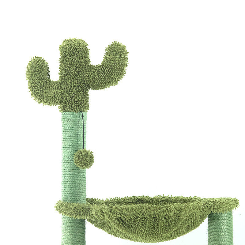 Sisal Cactus Cat Tree Scratching Posts Gomaki