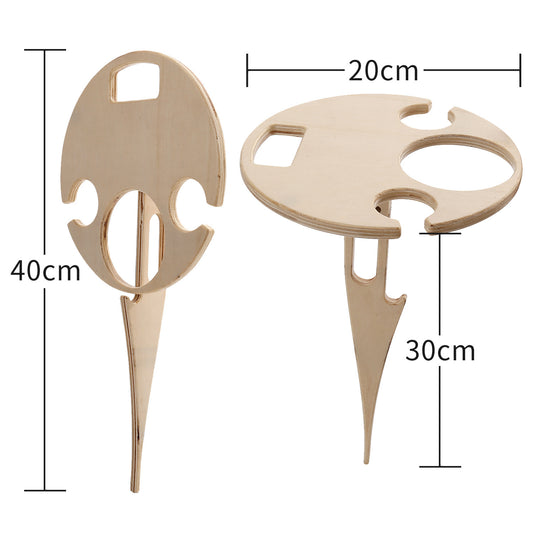 Portable Outdoor Wine Table Gomaki