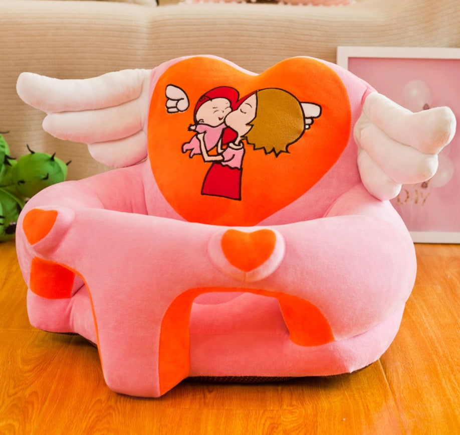 Plush Baby Sofa Seat with Support Wings Gomaki
