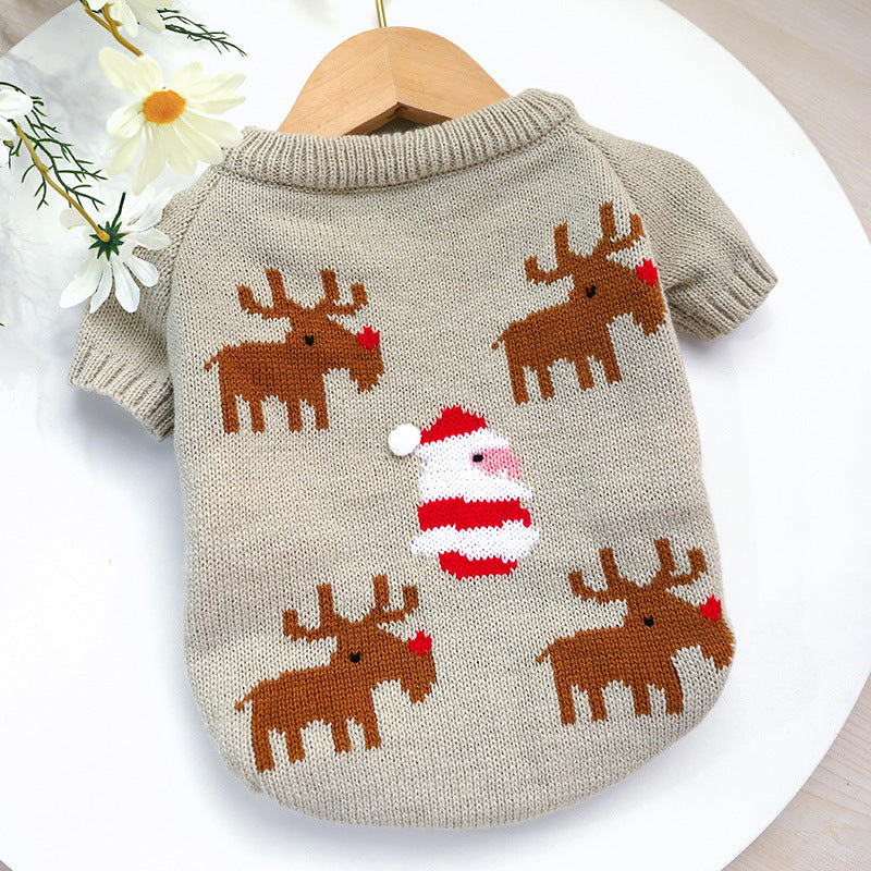 Pet Christmas Sweater Gomaki