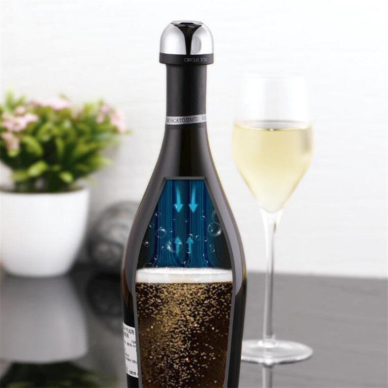 Automatic Stainless Steel Wine Bottle Stopper Gomaki