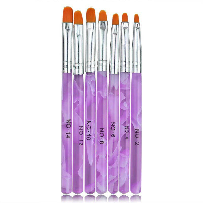 Professional Nail Art Brush Set Gomaki