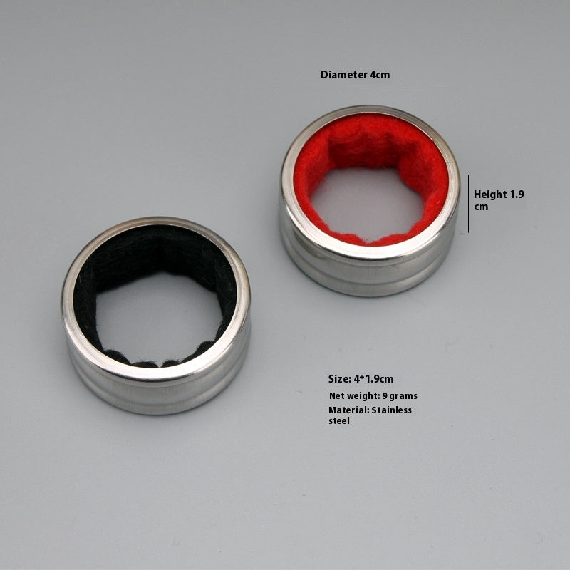 Gomaki, collare salvagoccia per bottiglie di vino in acciaio inossidabile