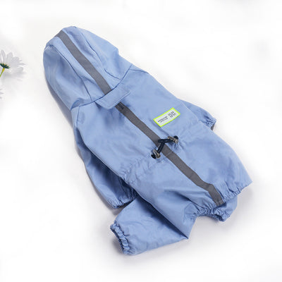 Waterproof Dog Raincoat with Hood Gomaki