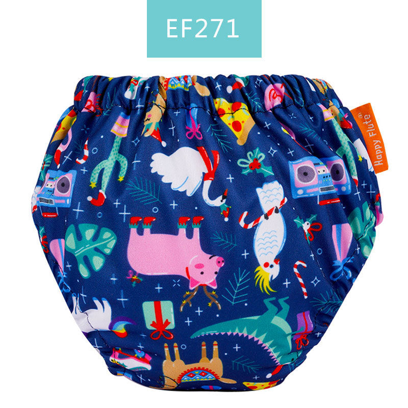 Culottes d'apprentissage pour bébé, couches lavables en coton Gomaki