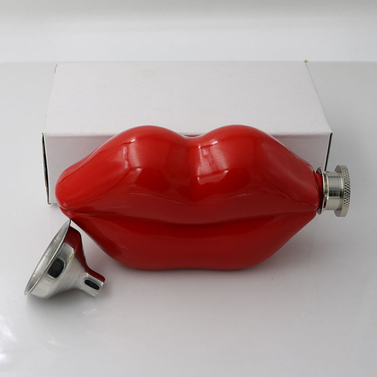 Gomaki en acier inoxydable à lèvres rouges