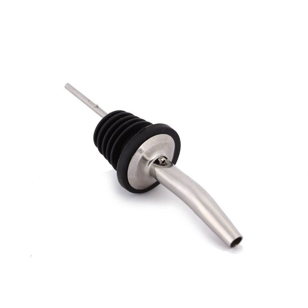 Versatore per bottiglie di vino in acciaio inossidabile con tappo in sughero Gomaki