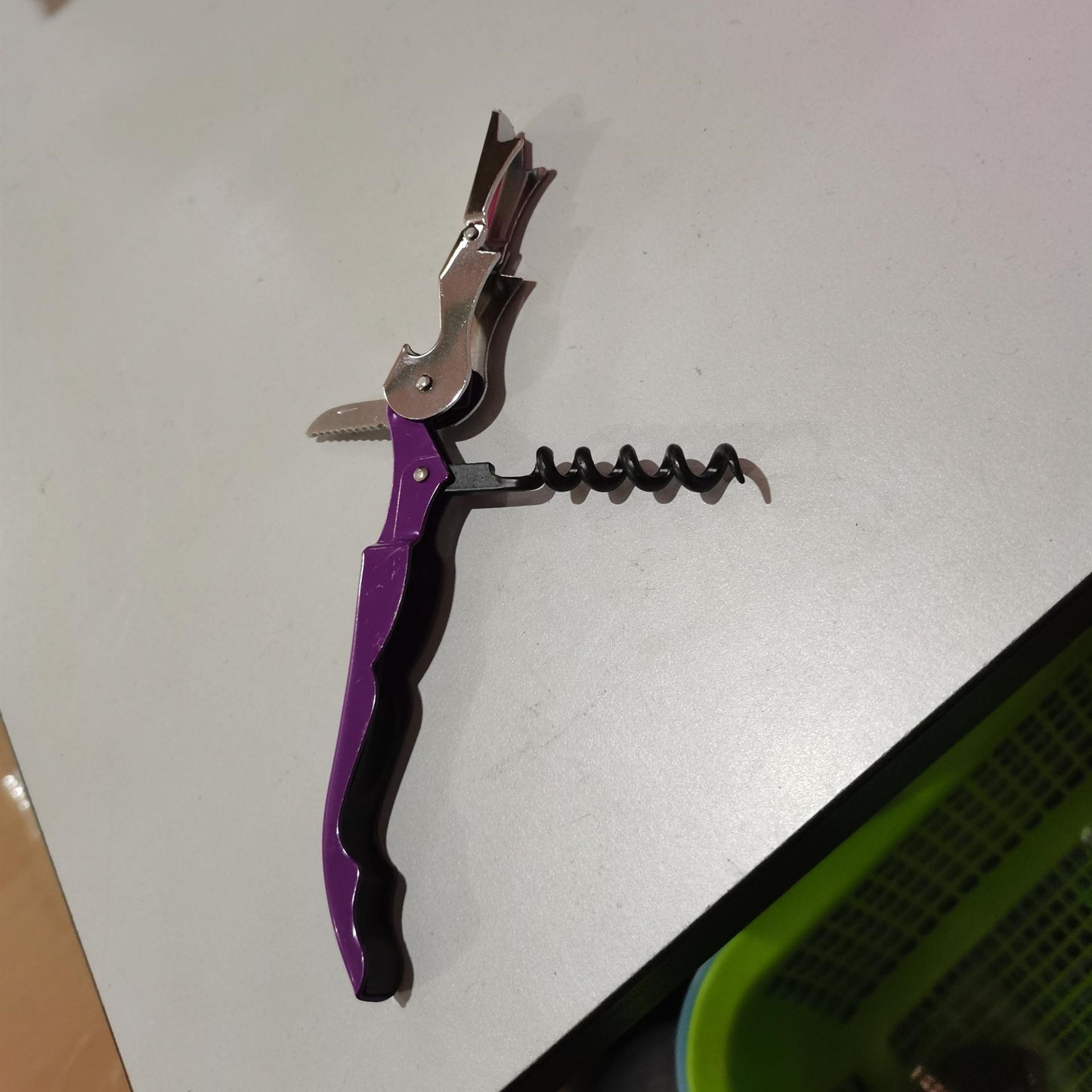 Double Hinged Waiter Corkscrew Wine Opener Gomaki