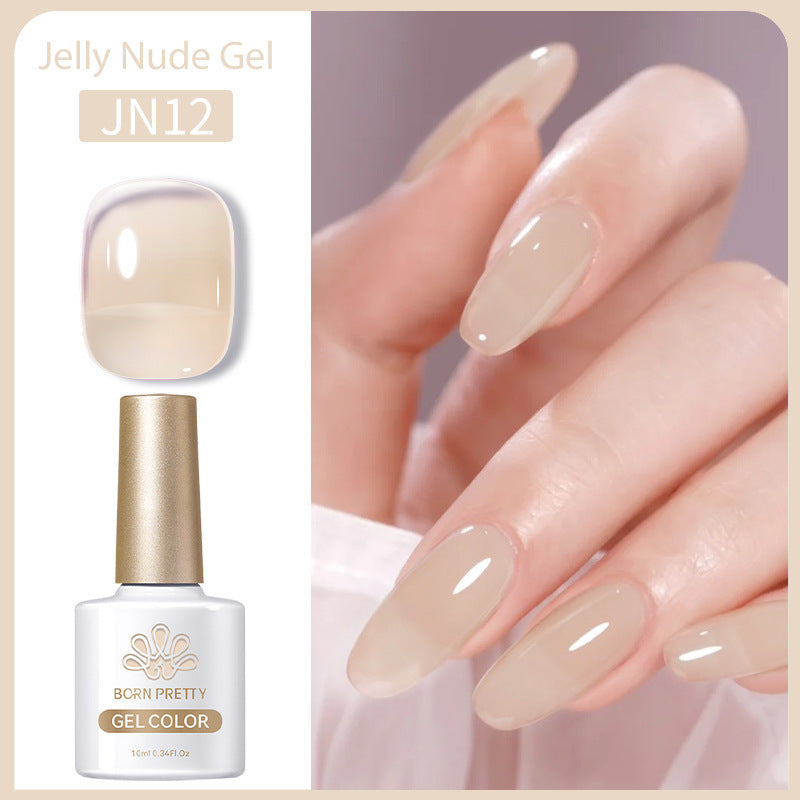 Born Pretty Jelly Nude Gel Nail Polish Gomaki
