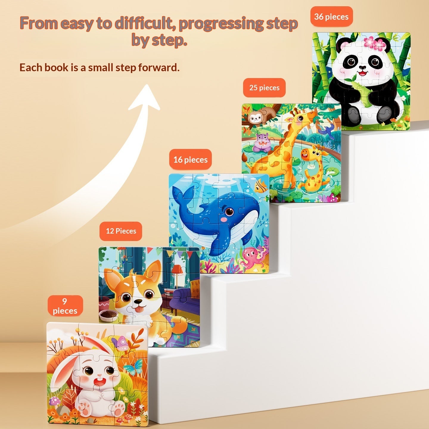 Gomaki Kids Wooden Jigsaw Puzzle