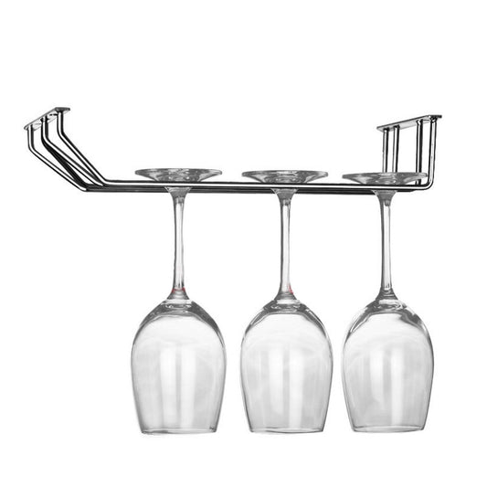 Under Cabinet Wine Glass Rack Gomaki