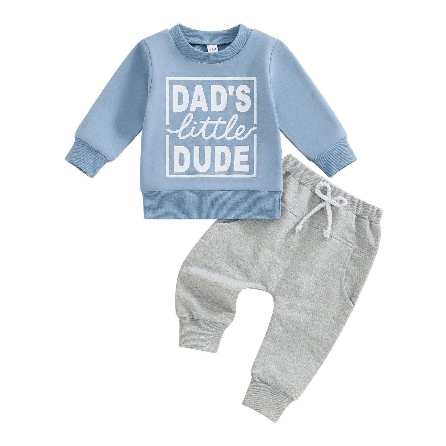 Dad Little Dude Baby Outfit Set Gomaki