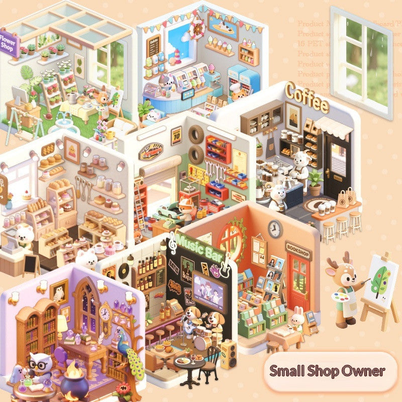 Libro di adesivi Montessori Gomaki Kids