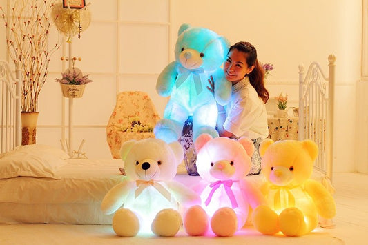 Orsacchiotto di peluche con luce LED Gomaki
