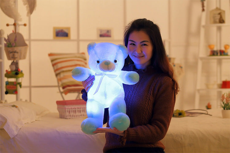 Orsacchiotto di peluche con luce LED Gomaki