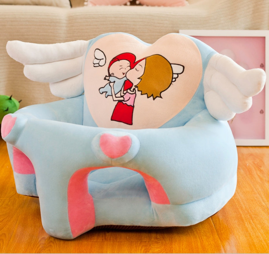 Plush Baby Sofa Seat with Support Wings Gomaki