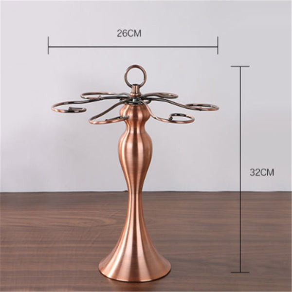 Luxury Rotating Wine Glass Holder Gomaki