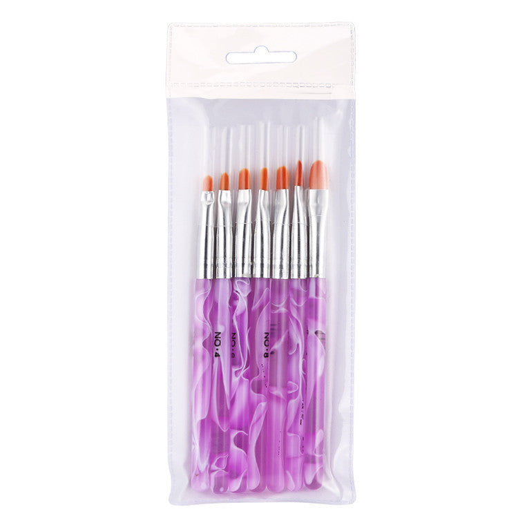 Professional Nail Art Brush Set Gomaki