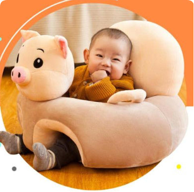 Plush Baby Sofa Seat with Support Wings Gomaki